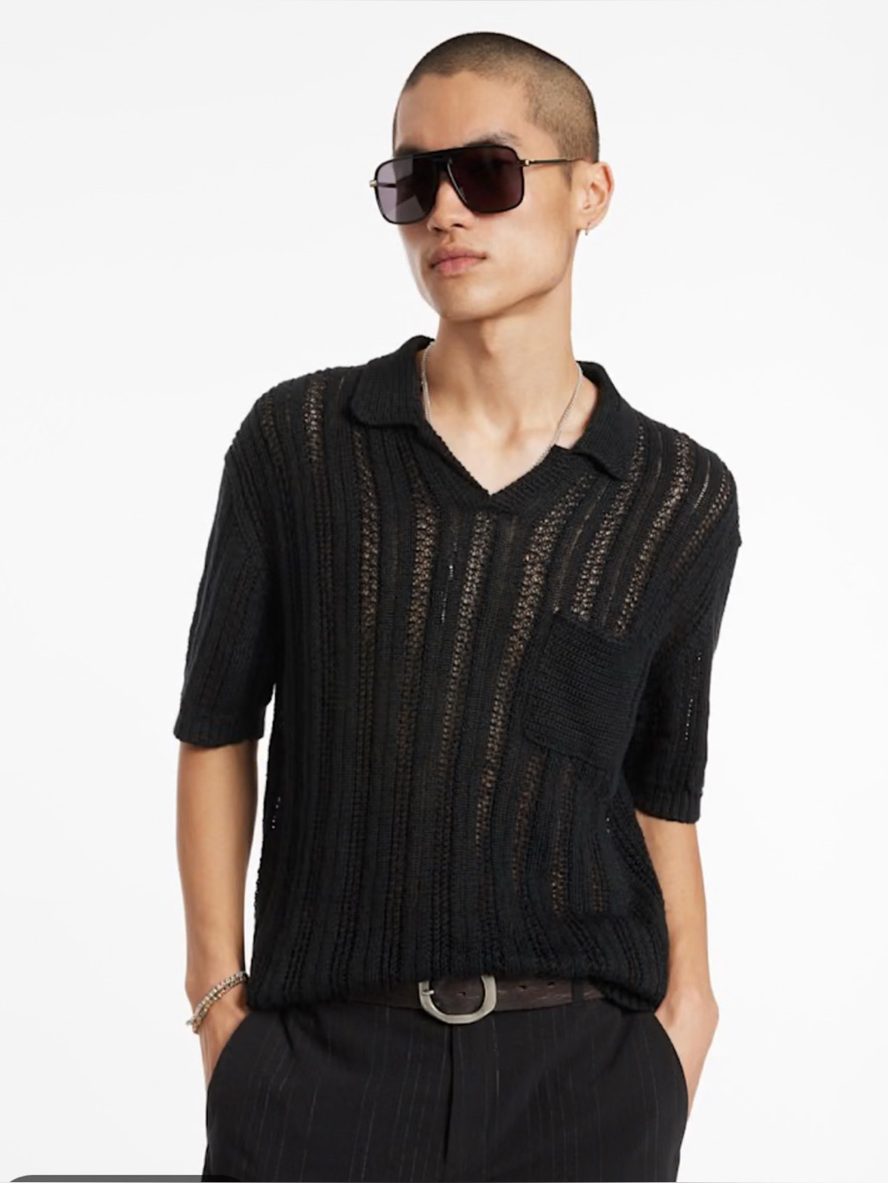 John Varvatos The Odin Sweater Polo